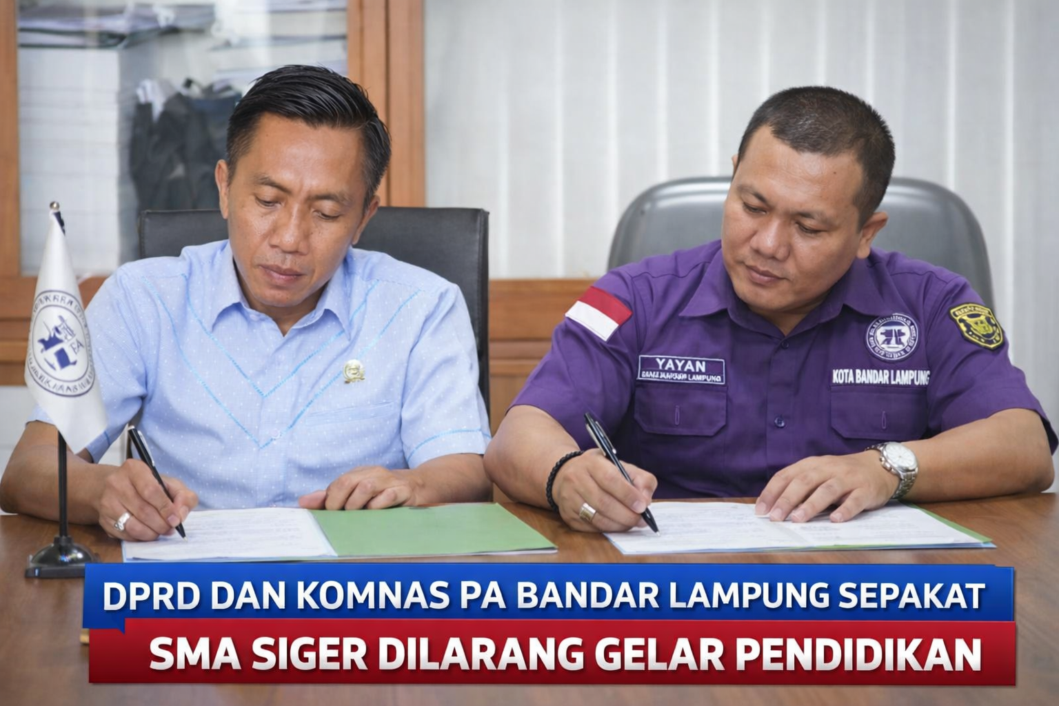 DPRD dan Komnas PA tanda tangan kesepakatan