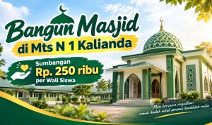 Bangun Masjid, Wujudkan Generasi Berakhlak (1)